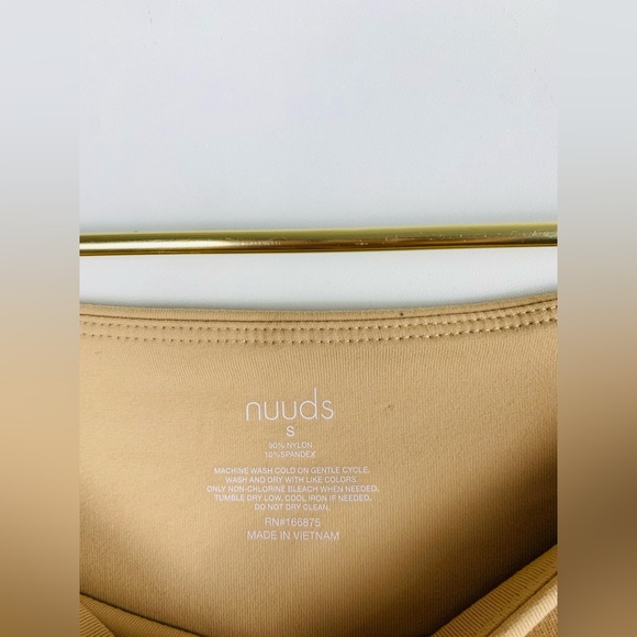 nuuds WOMEN'S OFF THE SHOULDER BODYSUIT oat - Picture 4 of 4